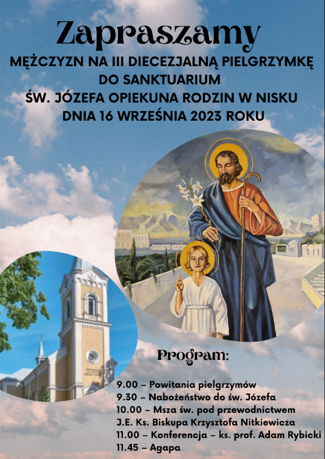 Pielgrzymka 3 mezczyzn